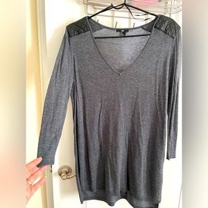 H&M Charcoal Gray and Black padding, size Medium.